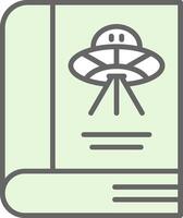 Science Fiction Fillay Icon Design vector