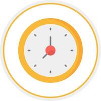 Radio Flat Circle Icon vector