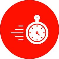 Timer Multi Color Circle Icon vector