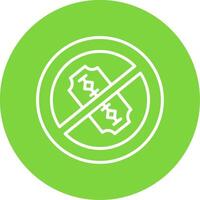 No Blade Multi Color Circle Icon vector