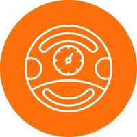 Gauge Multi Color Circle Icon vector
