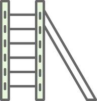 Ladder Fillay Icon Design vector