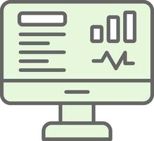 Dashboard Fillay Icon Design vector