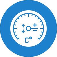 Gauge Multi Color Circle Icon vector