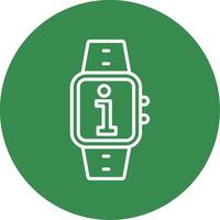 Information Multi Color Circle Icon vector