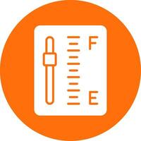 Gauge Multi Color Circle Icon vector