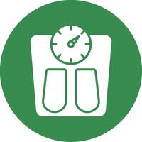 Scales Multi Color Circle Icon vector