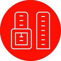 Watch Strap Multi Color Circle Icon vector