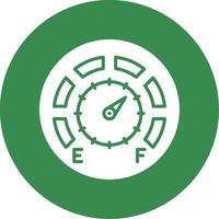 Gauge Multi Color Circle Icon vector