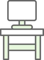 Stand Fillay Icon Design vector