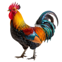 Rooster on isolated background png