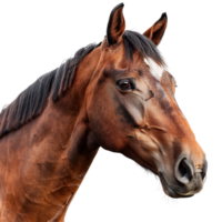 cavalo em isolado fundo png