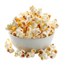 Popcorn auf isoliert Hintergrund png