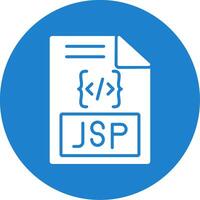 Jsp Multi Color Circle Icon vector