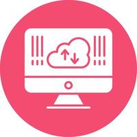 Computing Multi Color Circle Icon vector