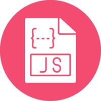 Js Multi Color Circle Icon vector