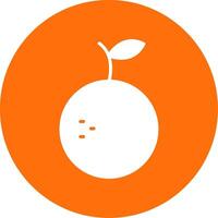 Orange Multi Color Circle Icon vector