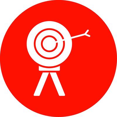Target Multi Color Circle Icon