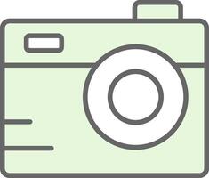 Camera Fillay Icon Design vector