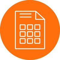 Grid Multi Color Circle Icon vector