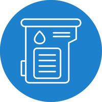 Cartridge Multi Color Circle Icon vector