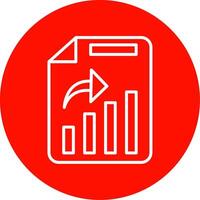 File Multi Color Circle Icon vector