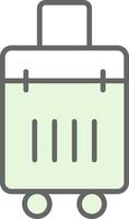 Bag Fillay Icon Design vector