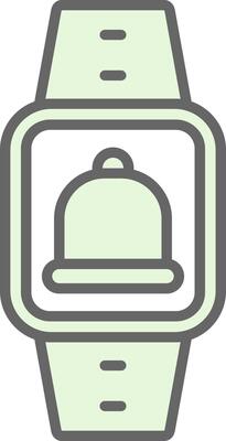 Notification Fillay Icon Design