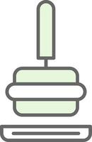 Tamper Fillay Icon Design vector