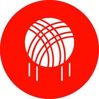 Volleyball Multi Color Circle Icon vector