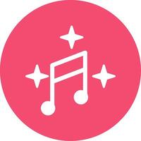 Music Multi Color Circle Icon vector