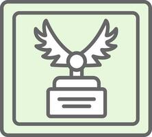 Frame Fillay Icon Design vector