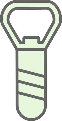 Bottle Opener Fillay Icon Design