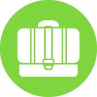 Portfolio Multi Color Circle Icon vector