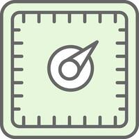 Gauge Fillay Icon Design vector