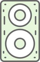 Speaker Fillay Icon Design vector