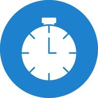 Timer Multi Color Circle Icon vector