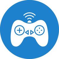 Controller Multi Color Circle Icon vector