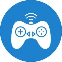 Controller Multi Color Circle Icon vector