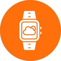 Weather Multi Color Circle Icon vector