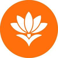 Saffron Multi Color Circle Icon vector