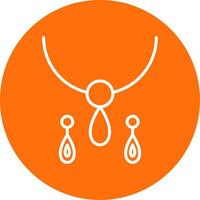 Jewelry Multi Color Circle Icon vector