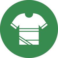 Shirt Multi Color Circle Icon vector