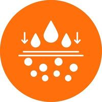 Moisturiser Multi Color Circle Icon vector