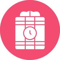 Dynamite Multi Color Circle Icon vector