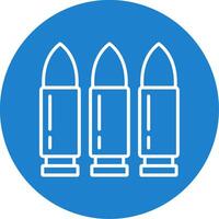 Bullet Multi Color Circle Icon vector