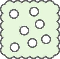 Cracker Fillay Icon Design vector