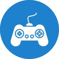 Gamer Multi Color Circle Icon vector