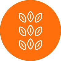 Sesame Multi Color Circle Icon vector