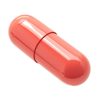 3d pills drug on isolated transparent background png